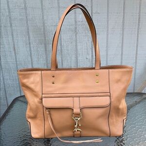 Rebecca Minkoff Tan Leather Tote Bag